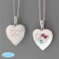 Personalised Message Me to You Silver Tone Heart Locket Extra Image 2 Preview